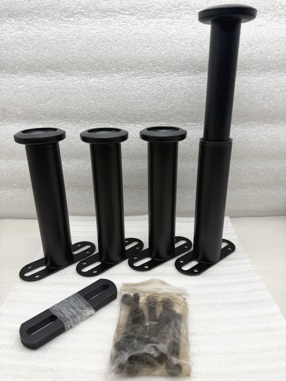 Adjustable Height Bed Support Legs,4PCS, 7.3-12in, Heavy Duty Metal Center Bed